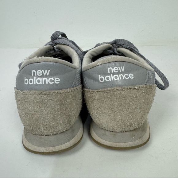 New Balance 501 Gray Grey Sneakers Suede Preppy sporty - Picture 5 of 8
